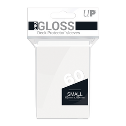 Ultra PRO: Small 60ct Sleeves - PRO-Gloss (White)