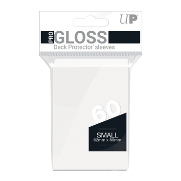 Ultra PRO: Small 60ct Sleeves - PRO-Gloss (White)