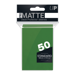 Ultra PRO: Standard 50ct Sleeves - PRO-Matte (Green)