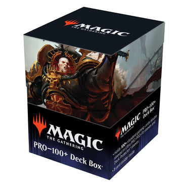 Ultra PRO: 100+ Deck Box - Warhammer 40k Commander Deck (Abaddon the Despoiler)