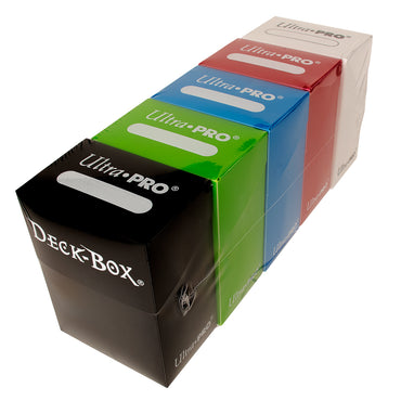 Ultra PRO: Deck Box Bundle (Black, Green, Blue, Red and White)