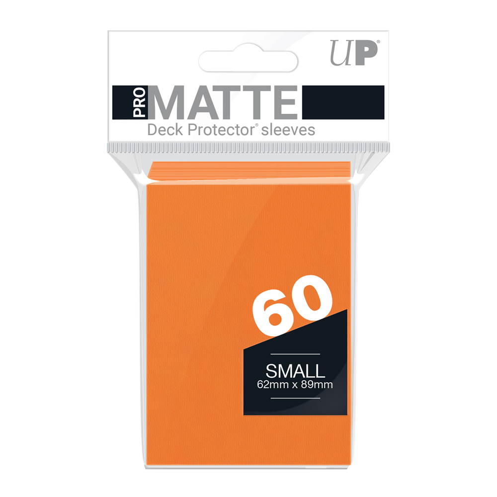 Ultra PRO: Small 60ct Sleeves - PRO-Matte (Orange)