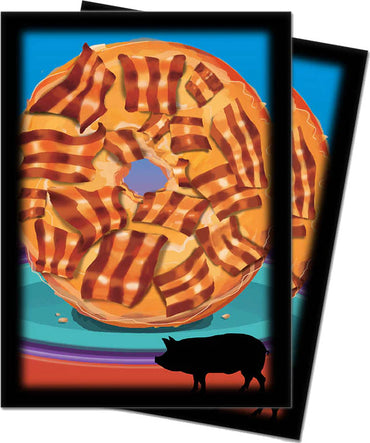 Ultra PRO: Standard 50ct Sleeves - Foodie (Bacon Donut)