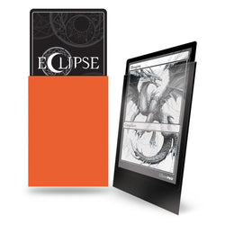 Ultra PRO: Standard 100ct PRO-Matte Sleeves - Eclipse (Pumpkin Orange)