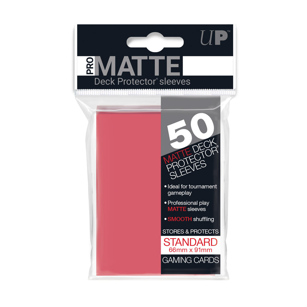 Ultra PRO: Standard 50ct PRO-Matte Sleeves (Fuchsia)