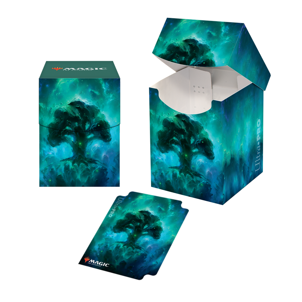 Ultra PRO: 100+ Deck Box - Celestial Lands (Forest)