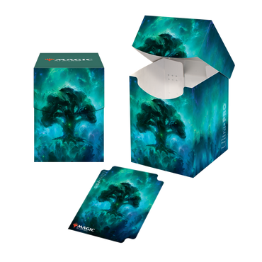 Ultra PRO: 100+ Deck Box - Celestial Lands (Forest)