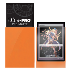 Ultra PRO: Small 60ct Sleeves - PRO-Matte (Orange)