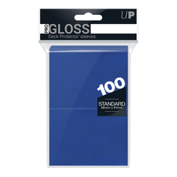 Ultra PRO: Standard 100ct Sleeves - PRO-Gloss (Blue)