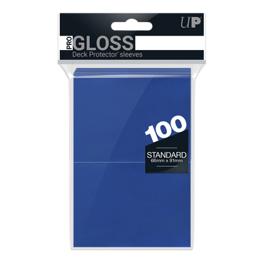 Ultra PRO: Standard 100ct Sleeves - PRO-Gloss (Blue)