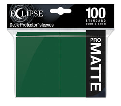 Ultra PRO: Standard 100ct PRO-Matte Sleeves - Eclipse (Forest Green)