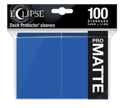 Ultra PRO: Standard 100ct PRO-Matte Sleeves - Eclipse (Pacific Blue)