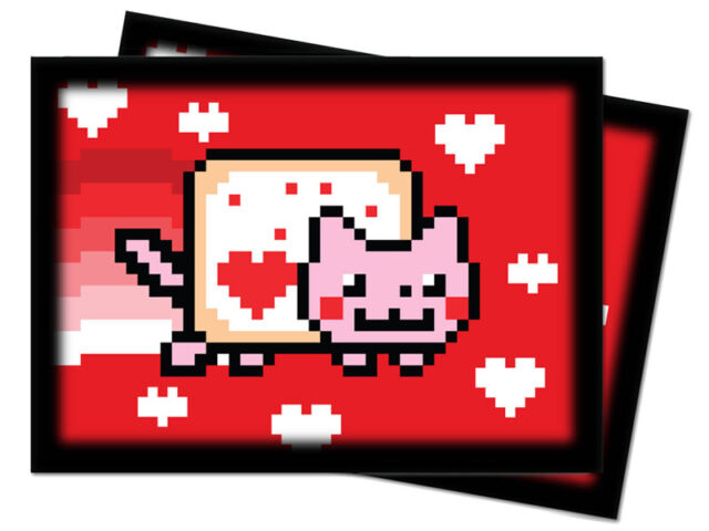 Ultra PRO: Small 60ct Sleeves - Memes (Valent Nyan Cat)