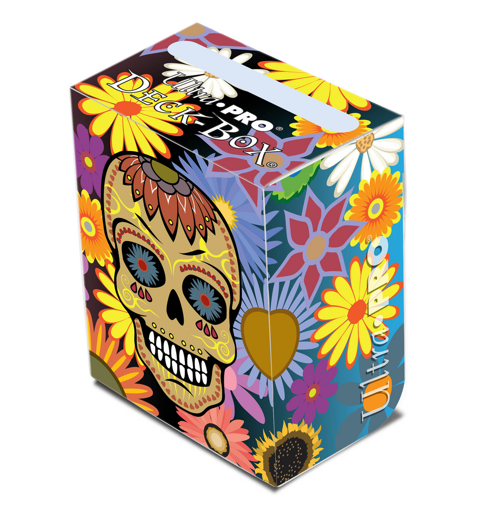 Ultra PRO: Deck Box - Dia De Los Muertos (Yellow Skull)