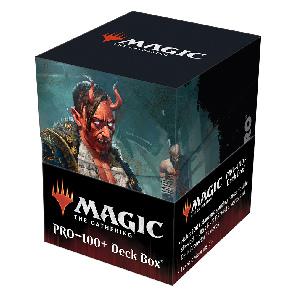 Ultra PRO: 100+ Deck Box - Kaldheim (Tibalt, Cosmic Imposter)