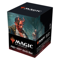 Ultra PRO: 100+ Deck Box - Kaldheim (Tibalt, Cosmic Imposter)