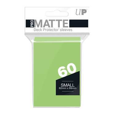 Ultra PRO: Small 60ct Sleeves - PRO-Matte (Lime Green)