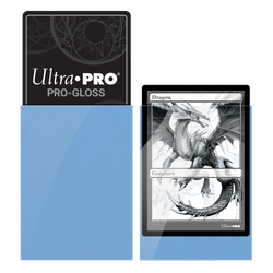 Ultra PRO: Standard 50ct Sleeves - PRO-Gloss (Light Blue)