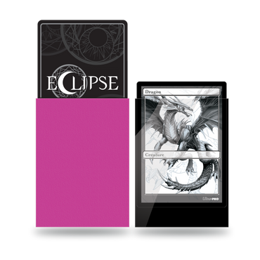 Ultra PRO: Standard 100ct Sleeves - Eclipse Gloss (Hot Pink)