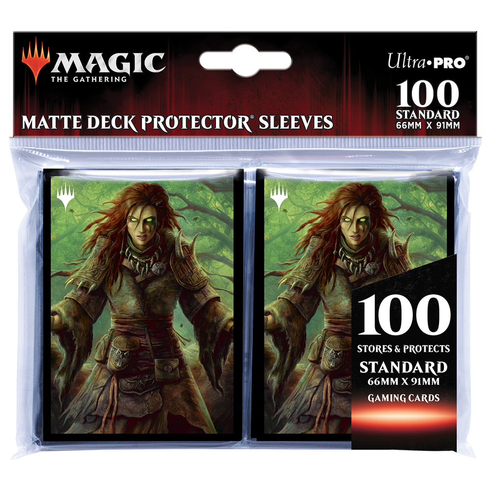 Ultra PRO: Standard 100ct Sleeves - Commander Legends Battle for Baldur's Gate (Faldorn, Dread Wolf Herald