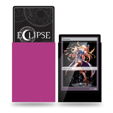 Ultra PRO: Small 60ct Sleeves - Eclipse Gloss (Hot Pink)