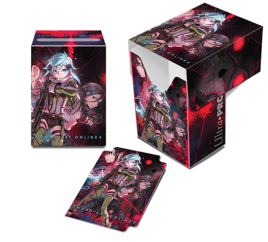 Ultra PRO: Deck Box - Full-View (Sword Art Online II Collection - Phantom Bullet)