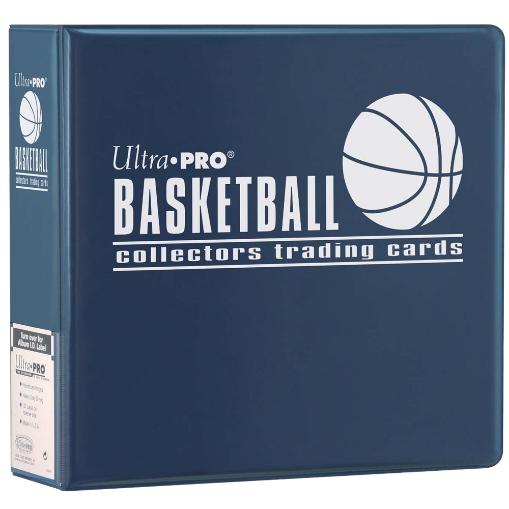 Ultra PRO: 3-Ring Binder - Basketball (Blue)