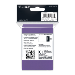 Ultra PRO: Standard 50ct Sleeves - PRO-Gloss (Purple)