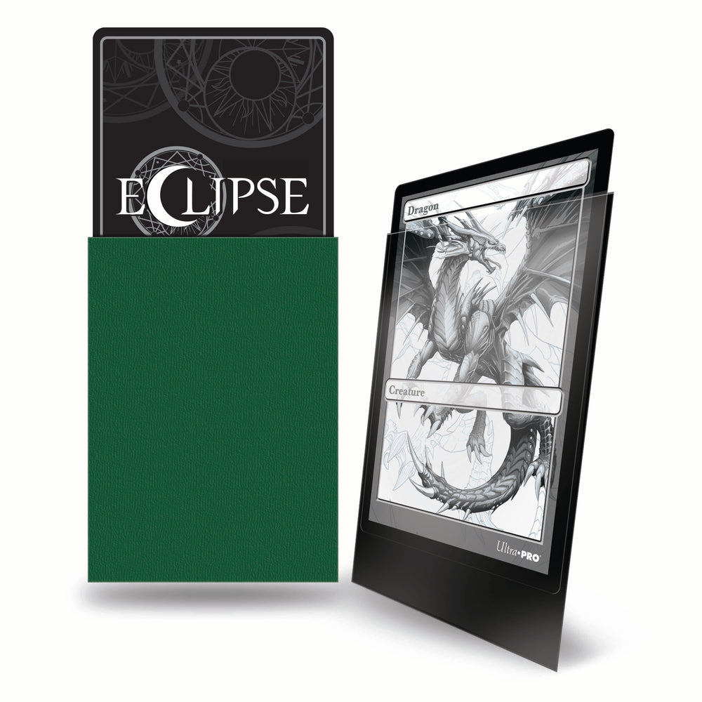 Ultra PRO: Standard 100ct Sleeves - Eclipse Matte (Forest Green)