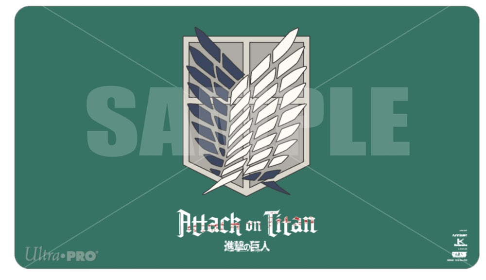 Ultra PRO: Playmat - Attack on Titan (Survey Corps)