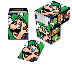 Ultra PRO: Deck Box - Full-View (Super Mario - Luigi)