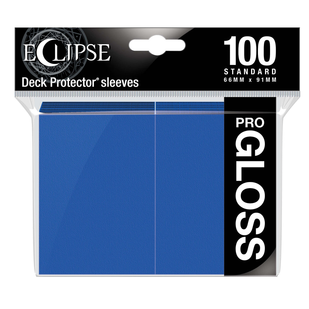 Ultra PRO: Standard 100ct Sleeves - Eclipse Gloss (Pacific Blue)