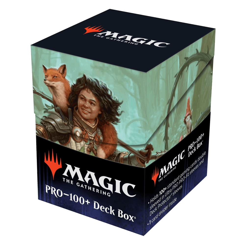 Ultra PRO: 100+ Deck Box - Wilds of Eldraine (Ellivere of the Wild Court)