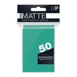 Ultra PRO: Standard 50ct Sleeves - PRO-Matte (Aqua)