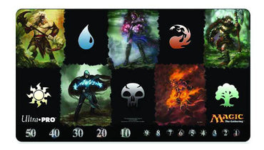 Ultra PRO: Playmat - Magic (Planeswalkers & Manas)