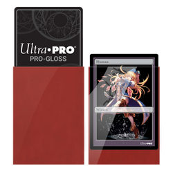 Ultra PRO: Small 60ct Sleeves - PRO-Gloss (Red)