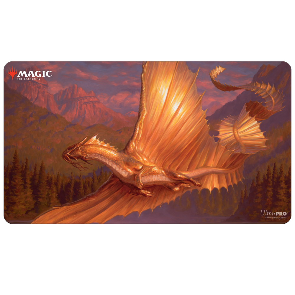 Ultra PRO: Playmat - Adventures in the Forgotten Realms (Adult Gold Dragon)