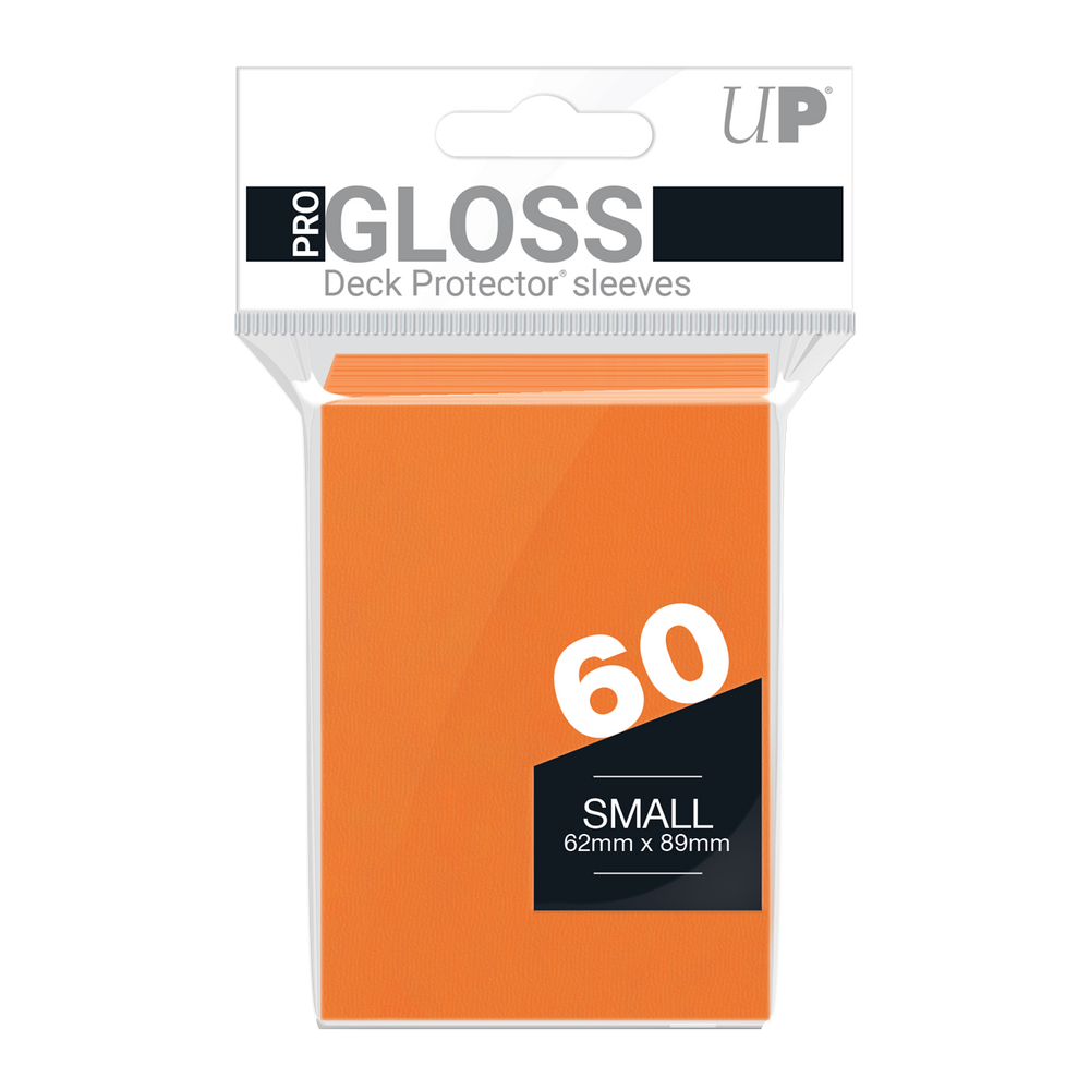 Ultra PRO: Small 60ct Sleeves - PRO-Gloss (Orange)