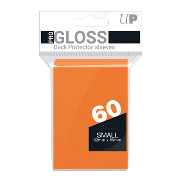 Ultra PRO: Small 60ct Sleeves - PRO-Gloss (Orange)