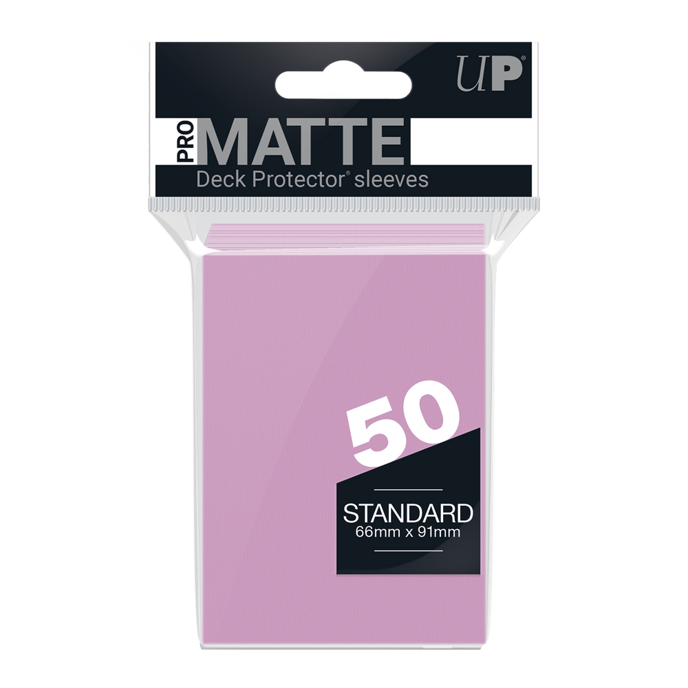 Ultra PRO: Standard 50ct Sleeves - PRO-Matte (Pink)