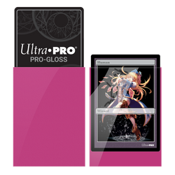 Ultra PRO: Small 60ct Sleeves - PRO-Gloss (Bright Pink)