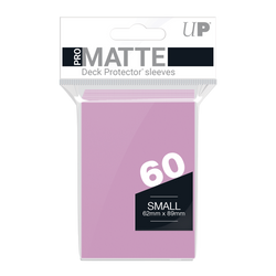 Ultra PRO: Small 60ct Sleeves - PRO-Matte (Pink)