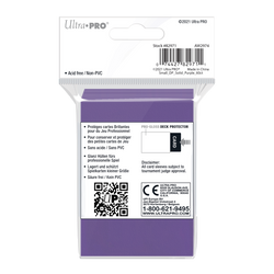 Ultra PRO: Small 60ct Sleeves - PRO-Gloss (Purple)