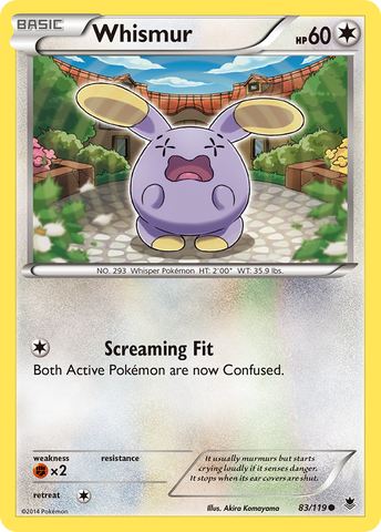 Whismur (83/119) [XY: Phantom Forces]