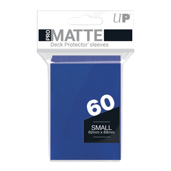 Ultra PRO: Small 60ct Sleeves - PRO-Matte (Blue)