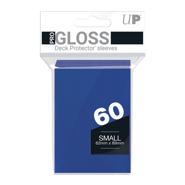 Ultra PRO: Small 60ct Sleeves - PRO-Gloss (Blue)