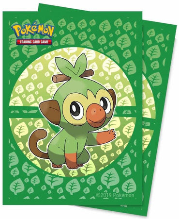 Ultra PRO: Standard 65ct Sleeves - Pokemon (Sword & Shield Galar Starters - Grookey)