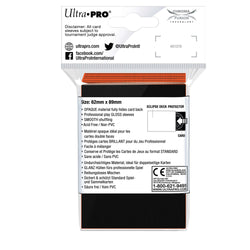 Ultra PRO: Small 60ct Sleeves - Eclipse Gloss (Pumpkin Orange)