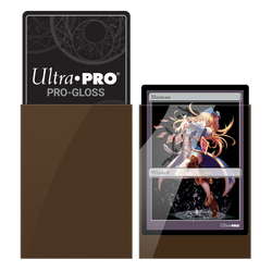 Ultra PRO: Small 60ct Sleeves - PRO-Gloss (Brown)