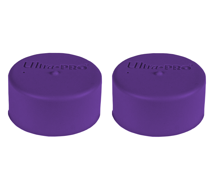 Ultra PRO: Playmat Tube Caps - Bright Purple (2-Pack)